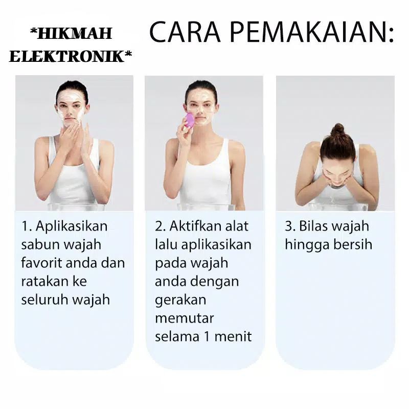 alat pembersih muka/facial face foreo mini