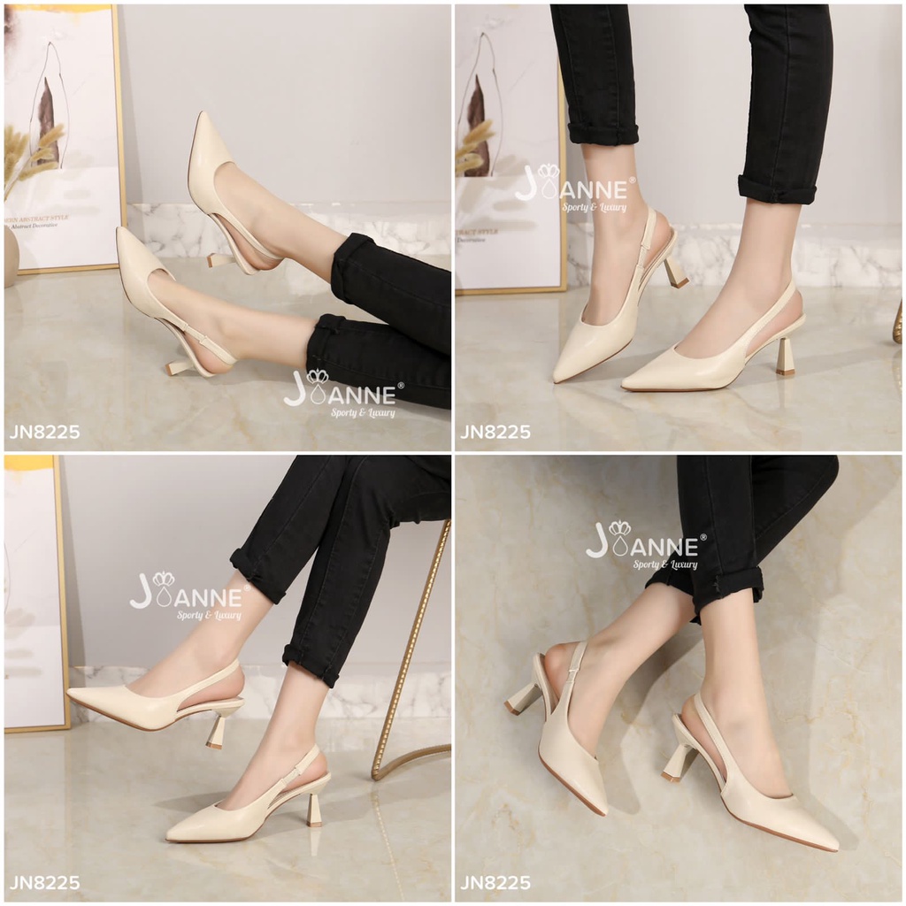 JOANNE Slingback High Heels Shoes #JN8225 ORIGINAL