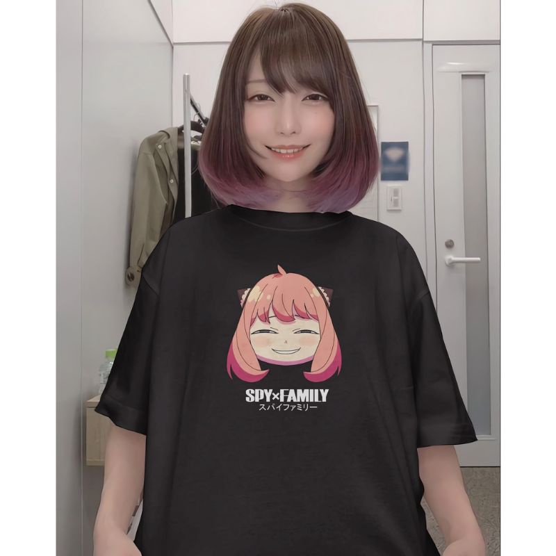 KAOS ANYA FORGER SPY X FAMILY COSPLAY ANIME | KAOS WIBU CEWEK COWOK