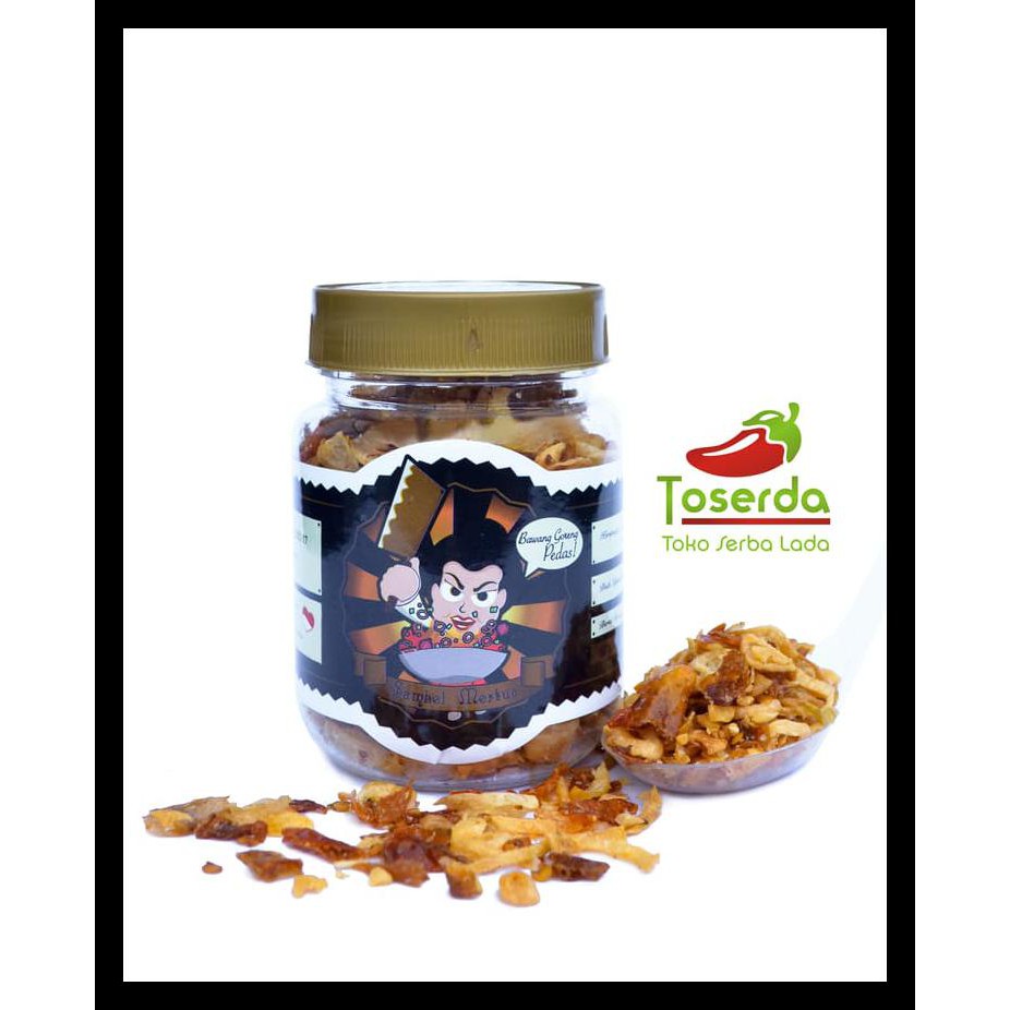 

Bawang Goreng Pedas Cap Mertua Bermutu