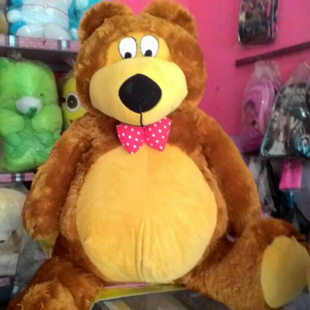 Boneka bear/beruang masha super jumbo/besar