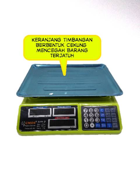 Timbangan Digital Barang Buah Max 40kg CMos