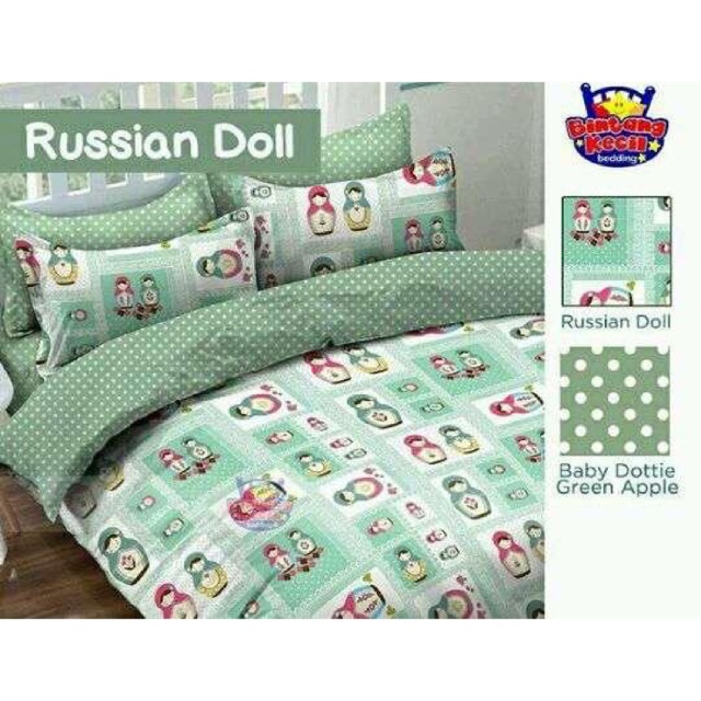 Kain Sprei Meteran Star Russian Doll Shopee Indonesia