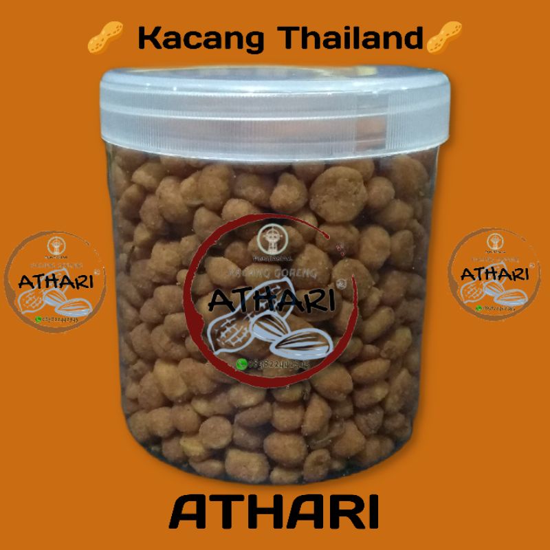 

Kacang Goreng Bailand Bali Thailand Jeruk Purut Athari 500gr Gurih Renyah Bikin Lidah Menari