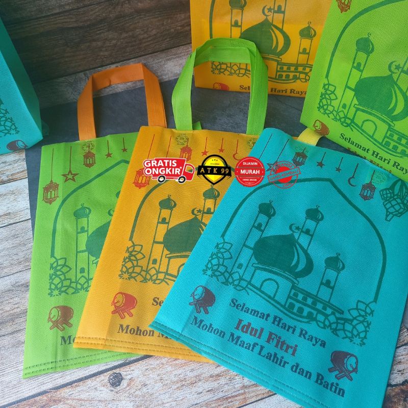 

TAS Lebaran isi 12/kantong parcel/tas kado/tas bingkisan/tas hadiah