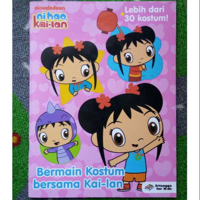 (ERLANGGA FOR KIDS) Buku Anak Murah Ni Hao Kai-Lan Bermain bersama Kai-Lan