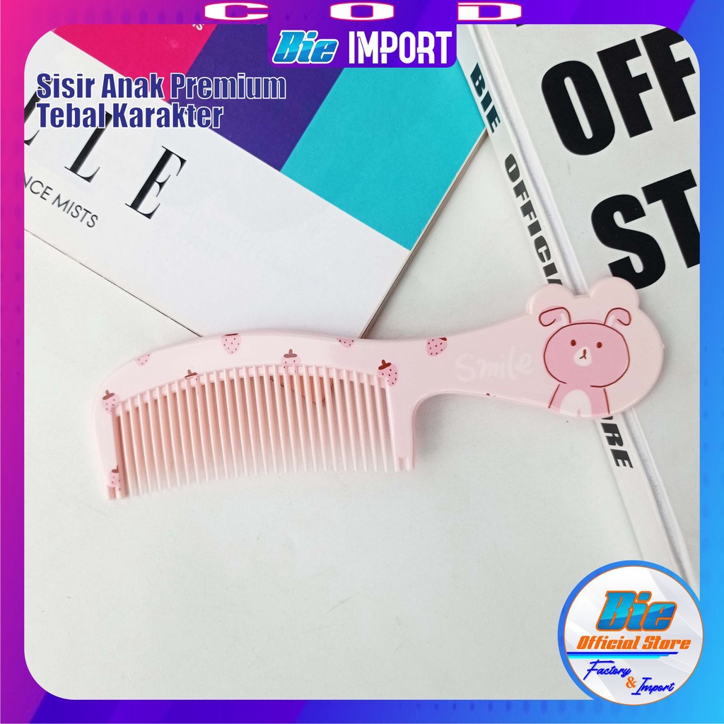 Sisir Anak Karkter Premium Impor Best Seller