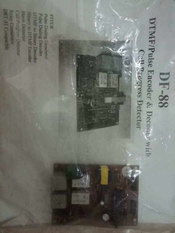 Df-88 dtmf/ pulse encoder decoder call progress detector Termurah