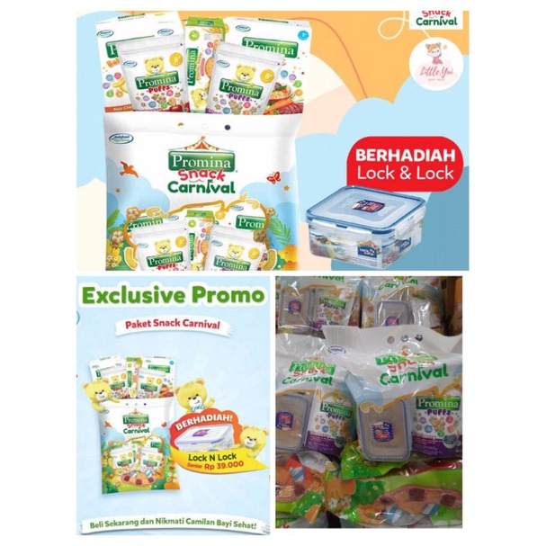Promina Snack Carnival free Lock n Lock