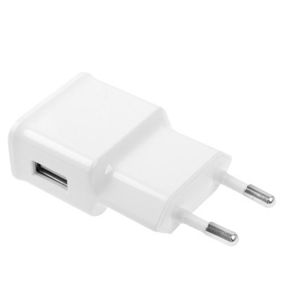 USBO Travel Adapter USB Charger 5V 2.0A for Smartphone - EP-TA20EWE - White