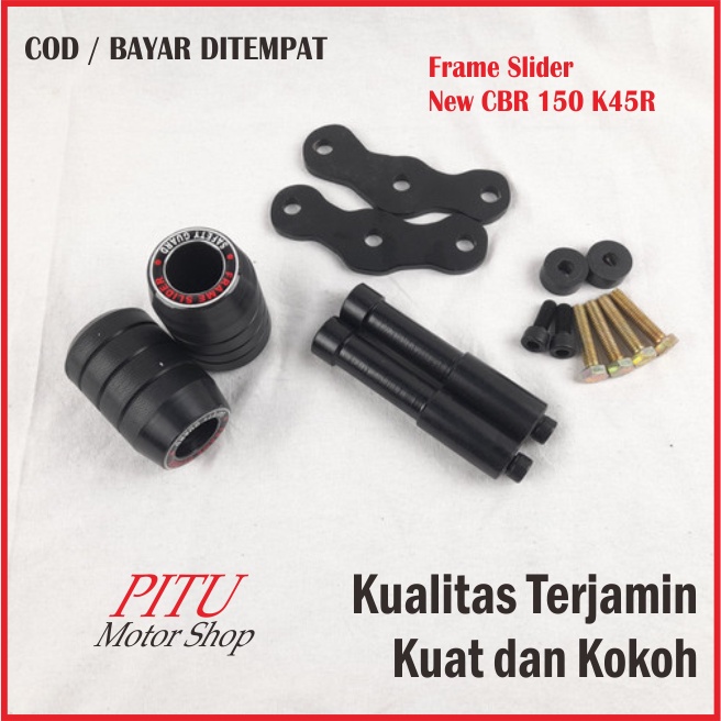 Frame Slider New CBR 150 K45R Frame Slider CBR150R 2021 Aksesoris CBR 150R Jalu Fairing