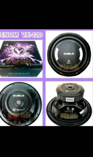 Subwofer venom VX 12D mobil universal