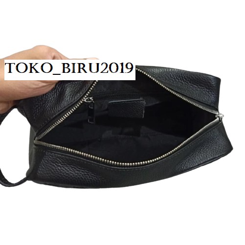 TERMURAH! HANDBAG/CLUTCH/POUCH PRIA &amp; WANITA BAHAN KULIT - IMPORT