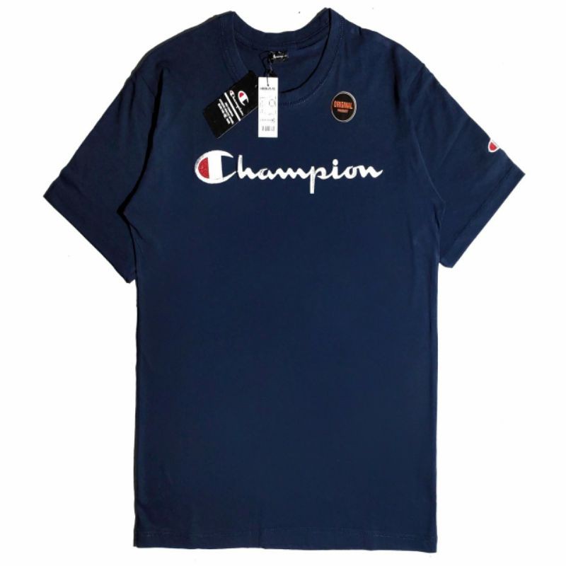 KAOS CHAMPION BORDIR TERLARIS / KAOS BRANDED KEKINIAN/ KAOS DISTRO / TSHIRT