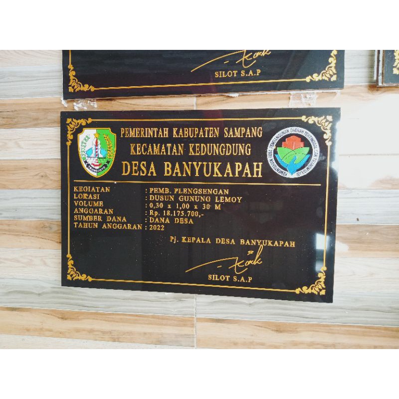 prasasti granit 40 x 60 cm