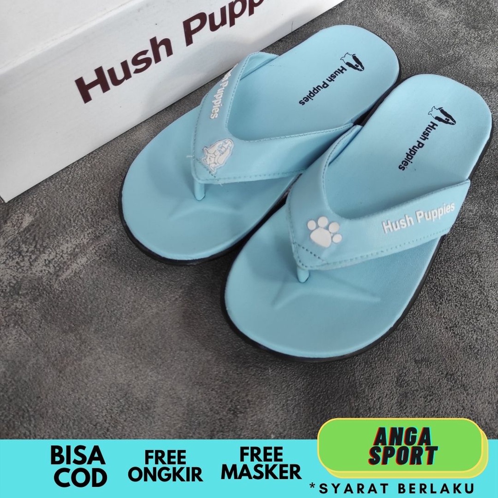 SANDAL JEPIT ANAK HUSH PUPPIES LAKI LAKI PEREMPUAN KEREN SENDAL ANAK CEWEK LENTUR RINGAN PREMIUM