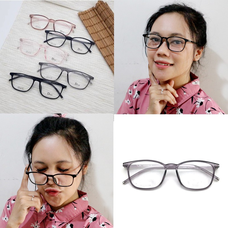 Photocromic Minus Anti Radiasi Komputer Dan UV - Frame Kacamata Unisex