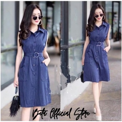 Gaun Natal Trend Kekinian Wanita Remaja Modern Murah Terbaru 2021 Baju Dress shiren Simple Elegan Mo