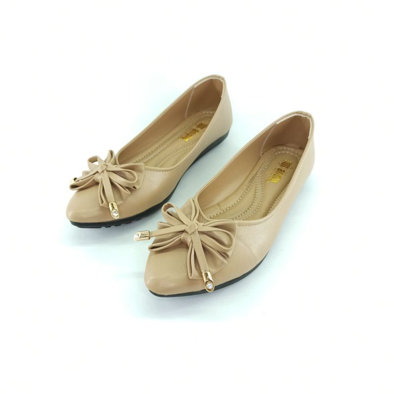 Andas Andis - Sepatu Flatshoes Wanita Bunga