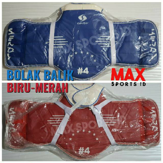 Jual Hugo Sendy Body Protector Taekwondo Dua Sisi Shopee Indonesia