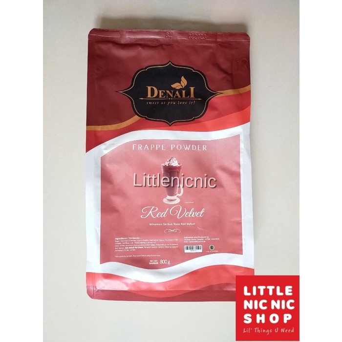 

DISKON - (BISA COD) Bubuk Minuman Denali Red Velvet Powder