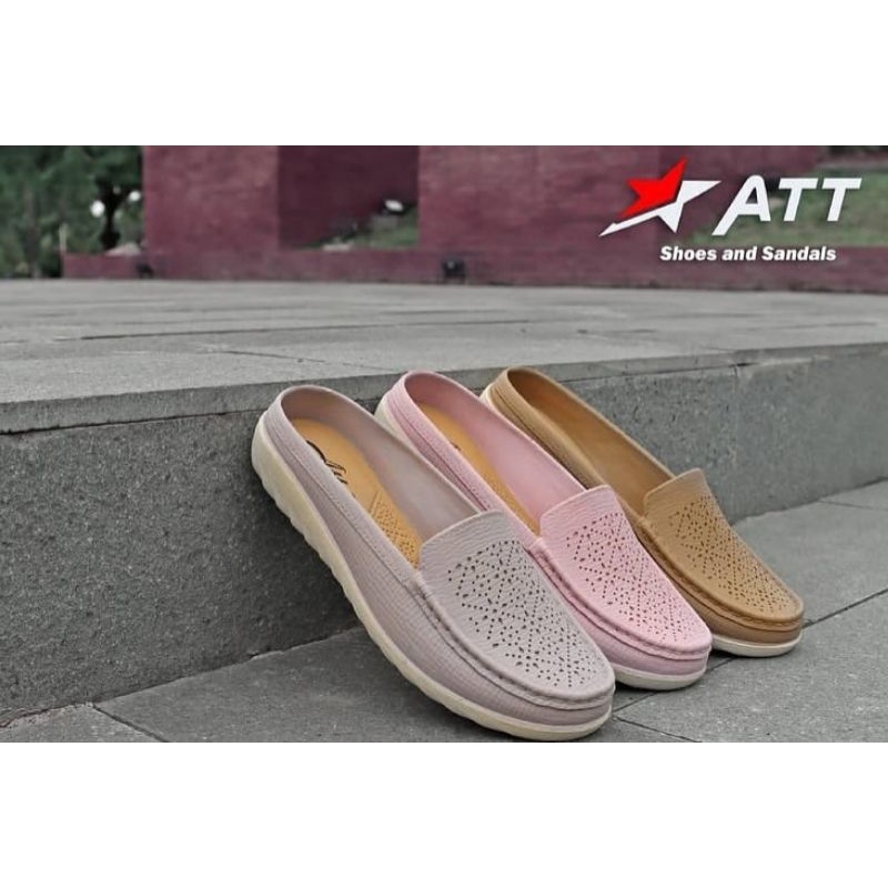 Sandal slip on wanita ATT SLKN 486