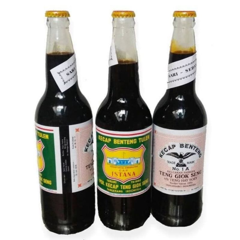 

Kecap Benteng Tulen Cap Istana Botol Beling