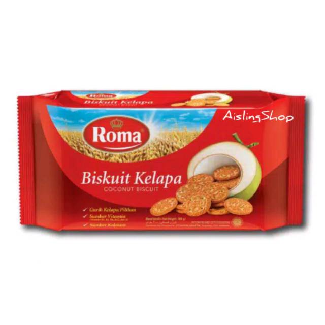 

Roma Kelapa / Roma Biskuit Kelapa 300gr