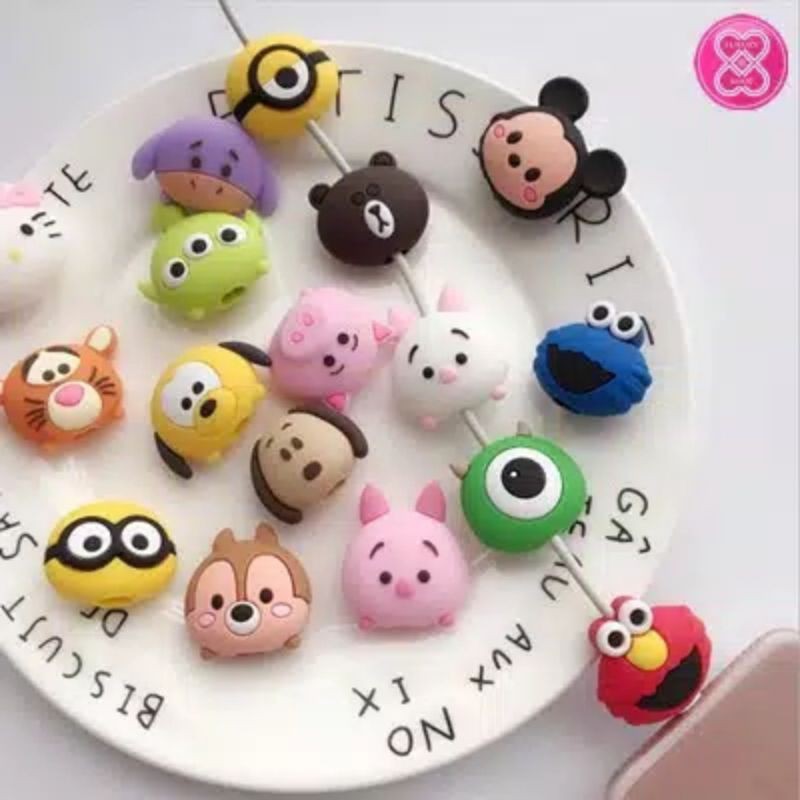 Pelindung Ujung Kabel / Cable Bite Karakter Lucu