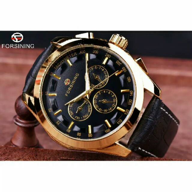 Jam Tangan Automatic Mekanik Pria Wanita Forsining Mewah