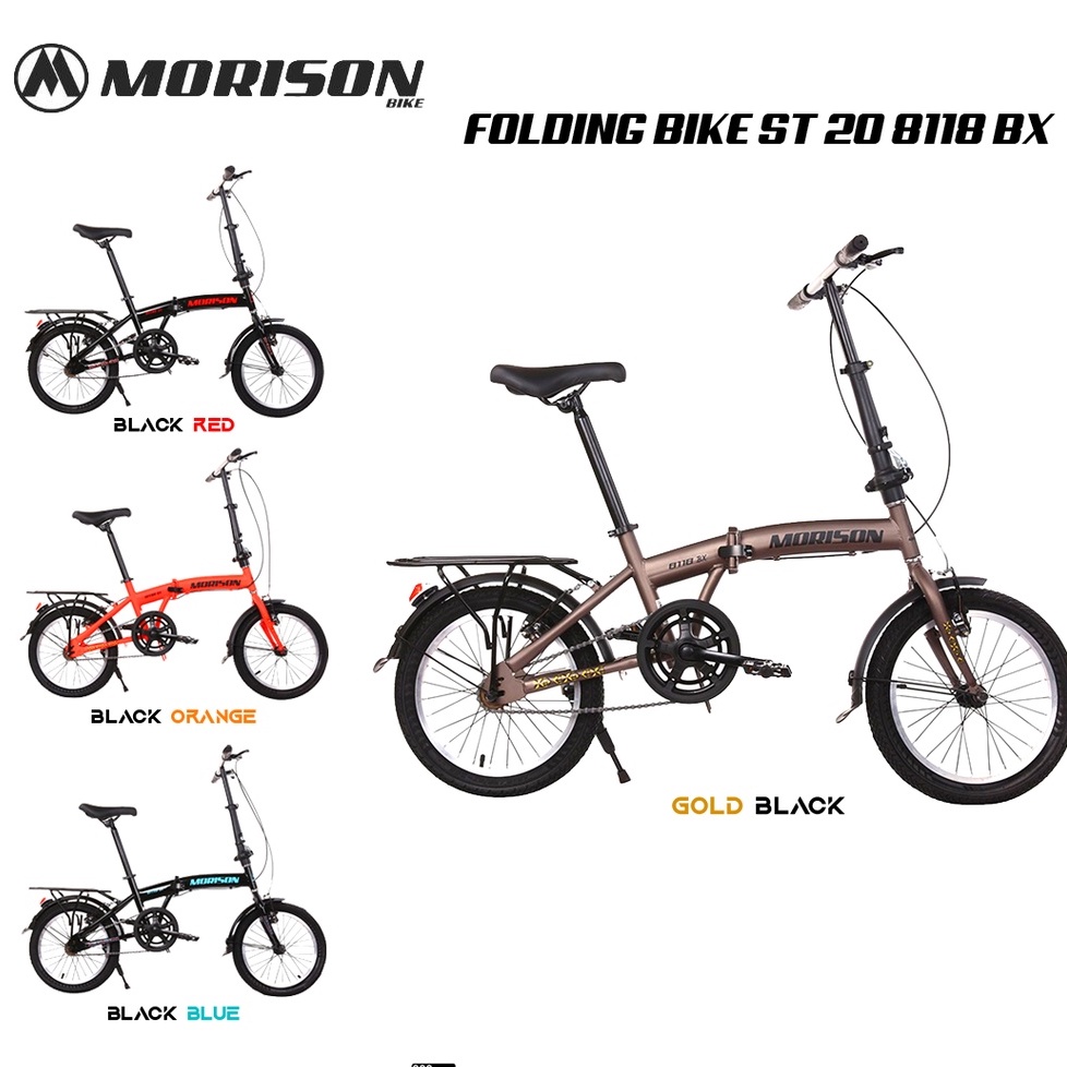 SEPEDA LIPAT 20 INCH MORISON MS 8118 BX