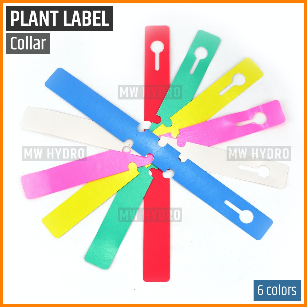 10 pcs Label Tanaman / Plant Label / Tag, Model Collar / Slip On