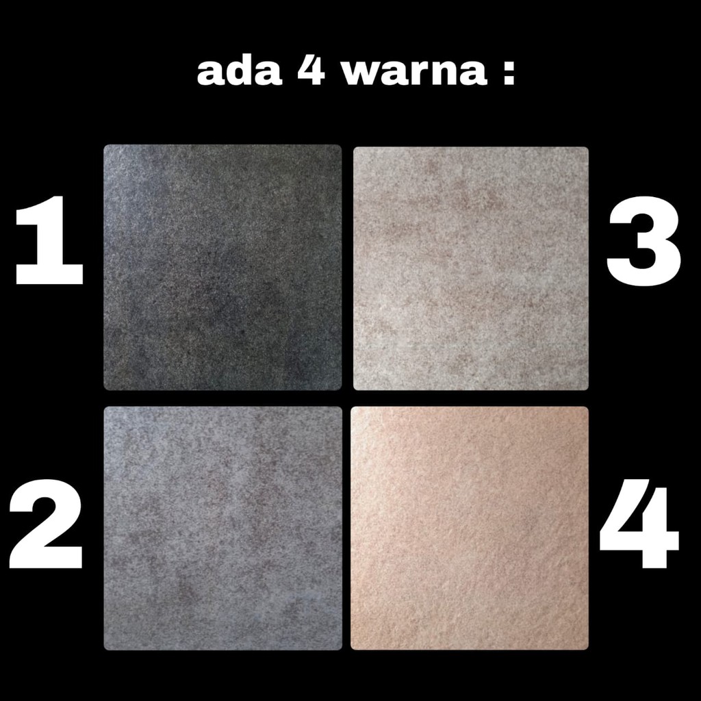 Jual KERAMIK LANTAI 40X40 MATT KASAR ABU TUA-ABU MUDA-CREAM-MULIA KW 1