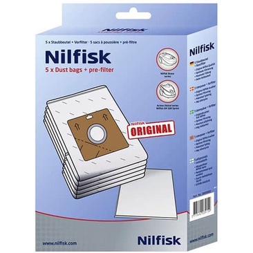 DUST BAG 5 PCS 30050002 VACUUM NILFISK ACTION BRAVO