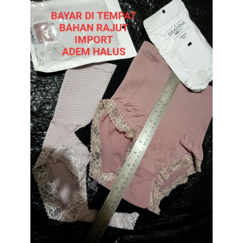 celana korset  bahan rajut import bb 65 - 75kg