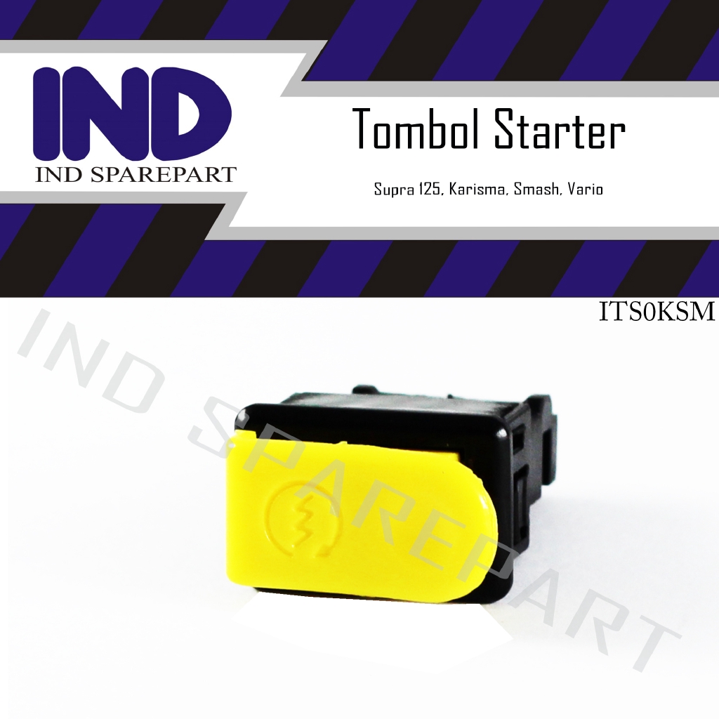 Tombol Starter Supra X 125/Karisma/Supra Fit New/Smash/Vario