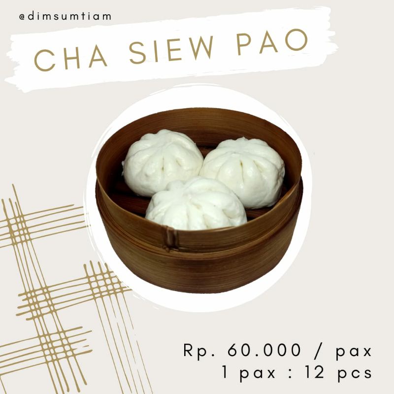 

Dimsum Chasiu Chasiew Pao