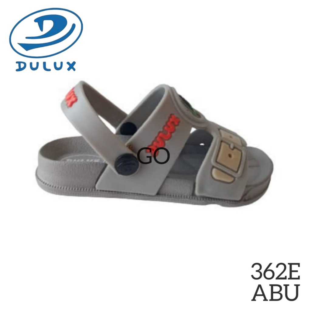 gof DULUX 362E HULK Sandal Selop Anak Laki Laki Tali Belakang Karakter