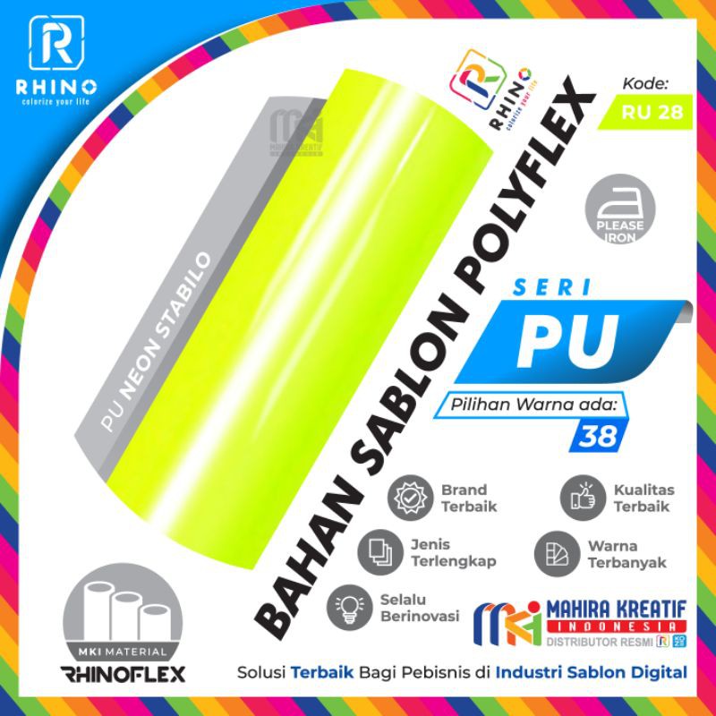 

RHINOFLEX Polyflex Korea / poly flex PU Stabilo (Neon)