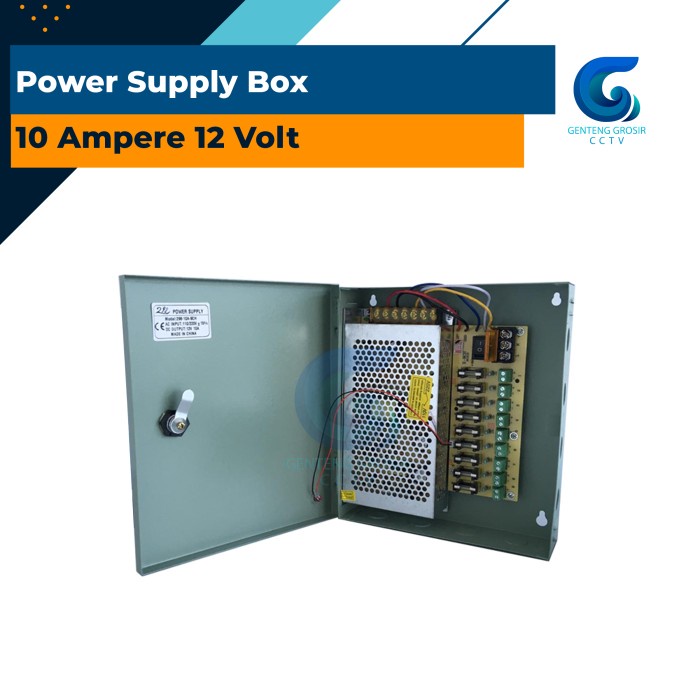 Power Supply Box 10 Ampere 12 Volt