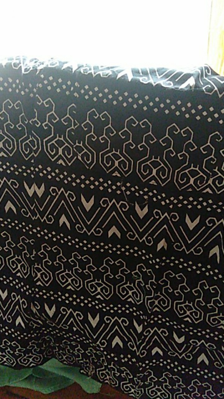 Kemeja Batik Pria Lengan Pendek Monochrome Semut