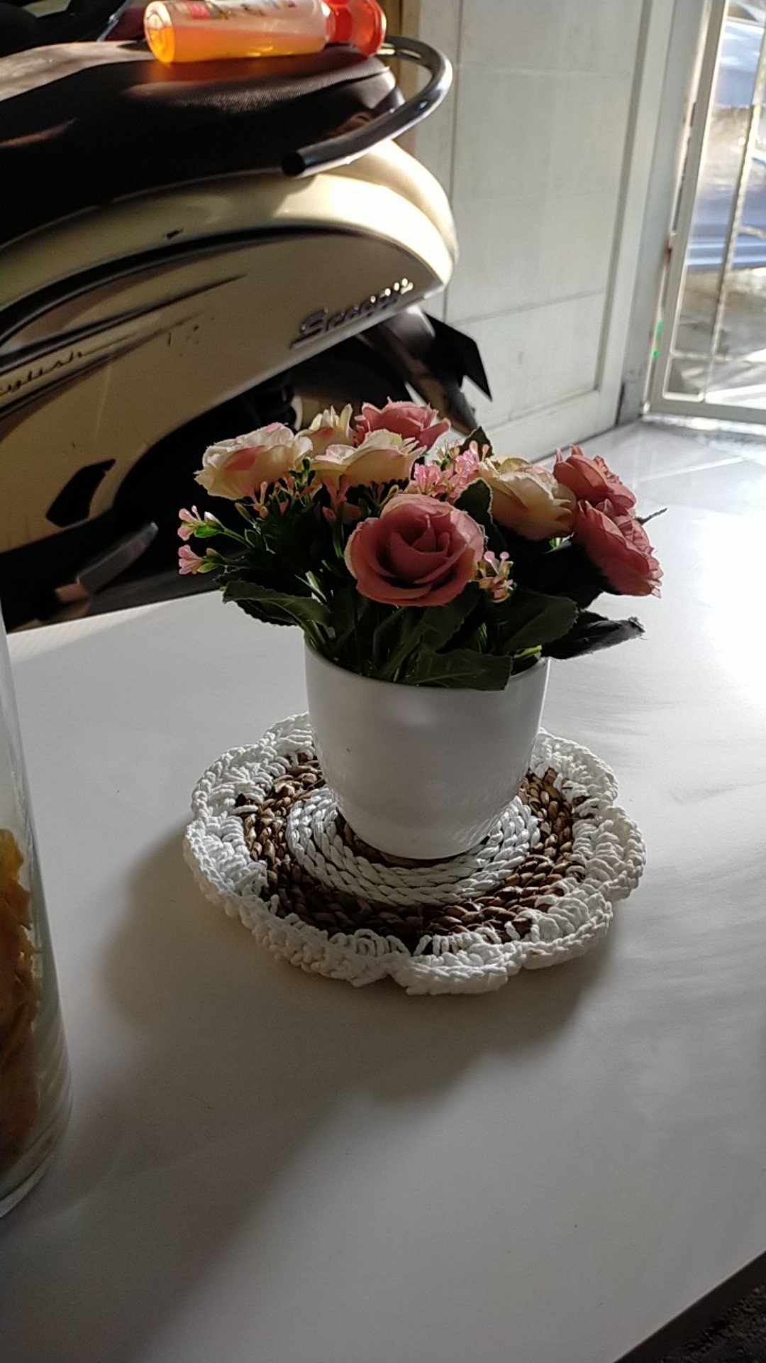 Placemat Rajut/placemat Renda/walldecor/placemat Macrame/macrame