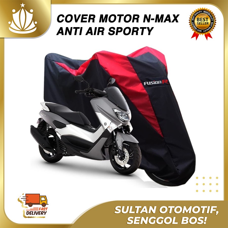 Sarung Motor Warna YAMAHA NMAX Waterproof / Penutup Motor Warna NMAX / Cover Motor Merek FUSION R