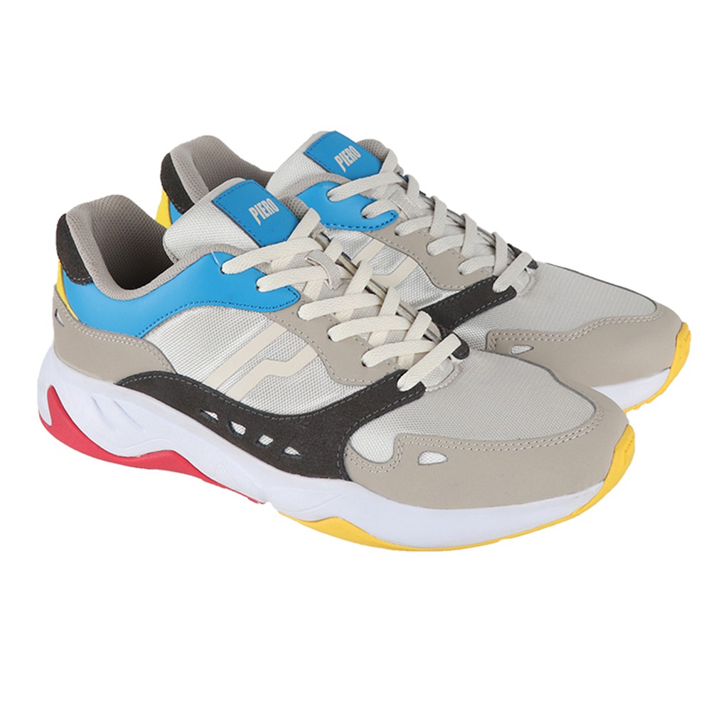 Sepatu Sneakers pria - Piero - Ergo Sand   P30144