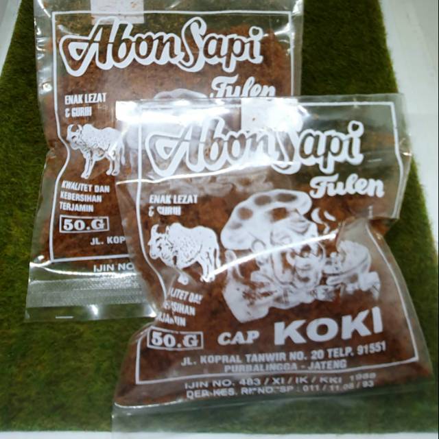 

Abon koki khas purbalingga 100 gr