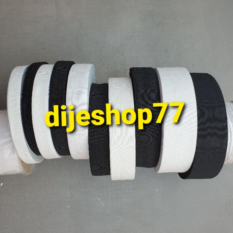 Karet Elastis 5mm 6mm 8mm 2cm 2.5cm 3cm 4cm 5cm/ karet boxer / karet kolor / tali karet masker / kar