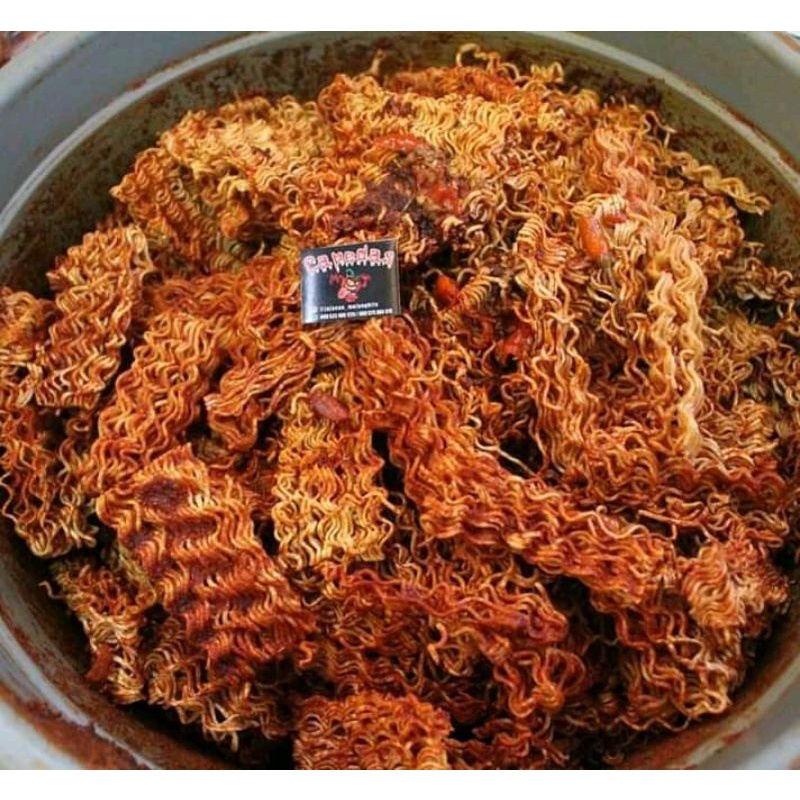 

MIE KERITING BUMBU BASAH 1KG // TERMURAH // NO 1 DI MALANG // MIE KRITING PEDAS CAPEDAS MALANG 1KG