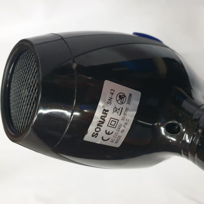 HAIR DRAYER SONAR SN-42, HAIRDYER RAMBUT BUKAN HAIRDRYER MINI SANGAT BAGUS