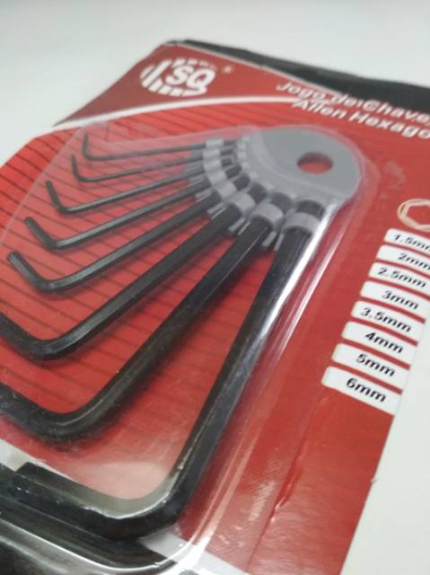 Hex Key Kunci L Set 8pcs Murah