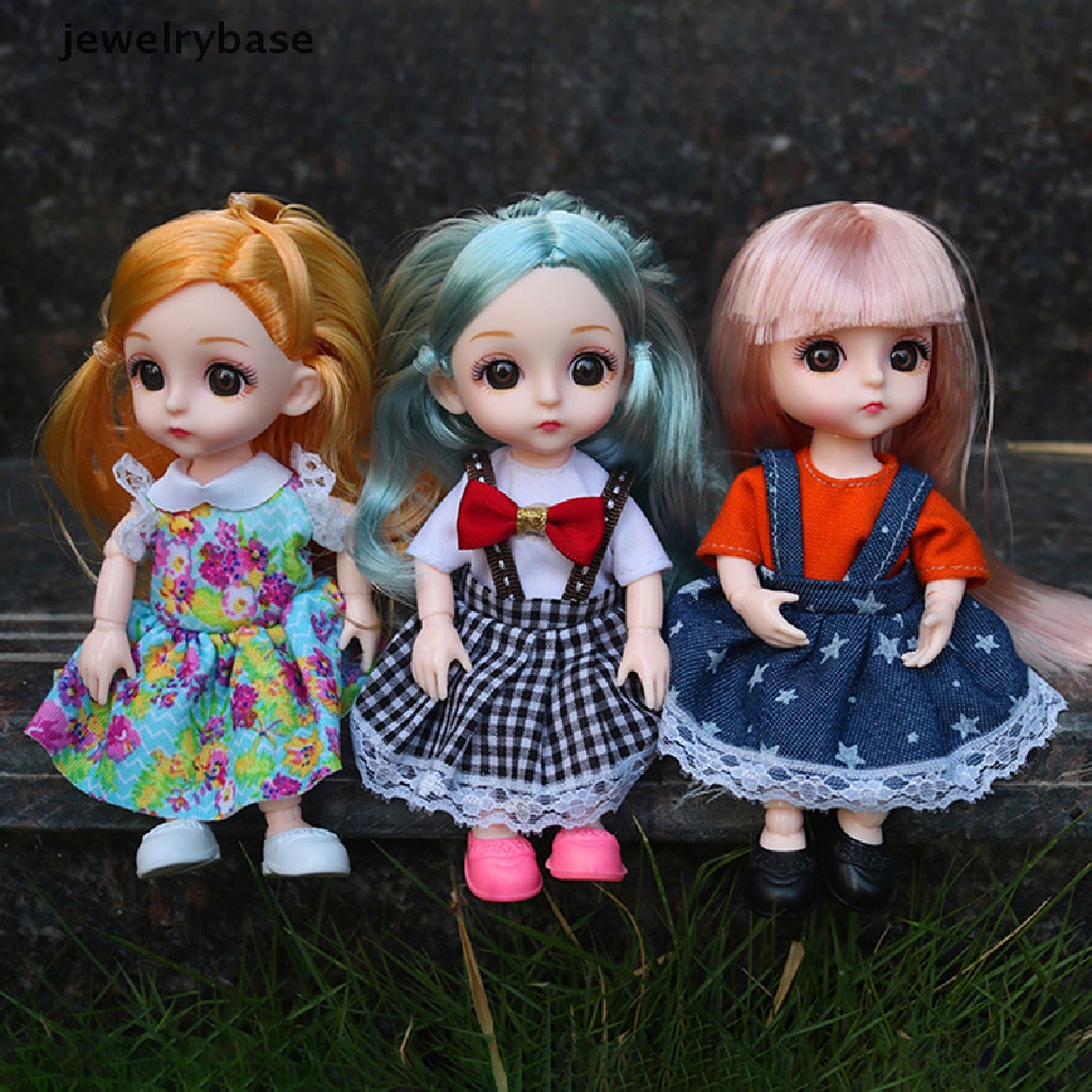 [jewelrybase] Bjd 16CM Boneka Casual Fashion Princess Baju Setelan Aksesoris Butik